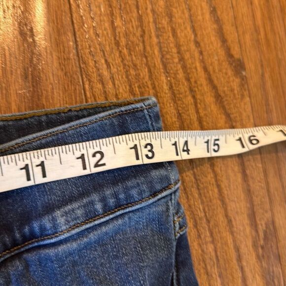 Spanx high rise distressed skinny jeans size M - Picture 7 of 13